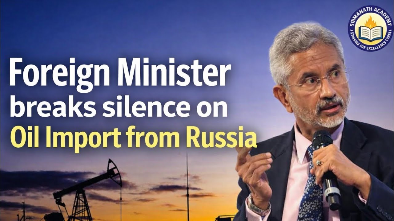 #Foreign minister breaks the silence#Security Conf. #Oil import #Russia #USA I By Chitta Ranjan Sir 