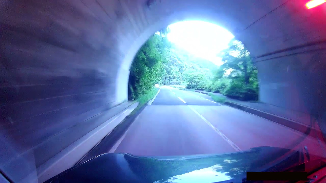 県道47号線 山根公園（ファミリーマート）〜西赤石山日浦登山口まで ドライブレコーダー 等倍 愛媛県新居浜市