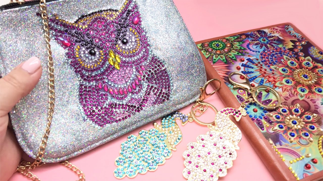Diamond painting and Soft UV Resin- Crafts- DIY