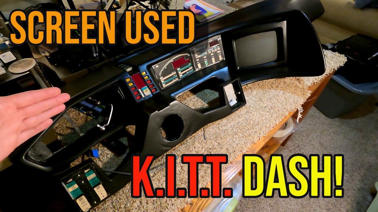 Screen Used KITT Dashboard Prop from Knight Rider UPDATE! Current Status, Plans & MORE!