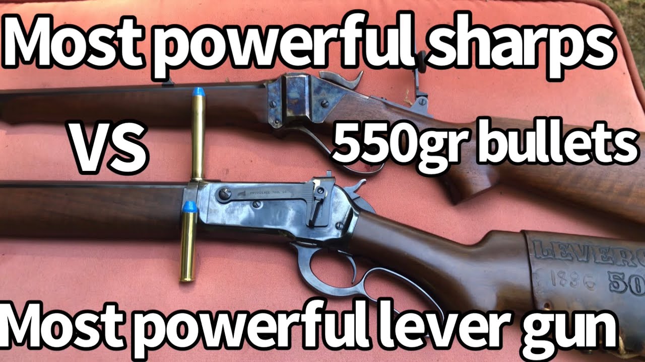 1874 Sharps￼ 50-140 VS 1886 Winchester 50-110