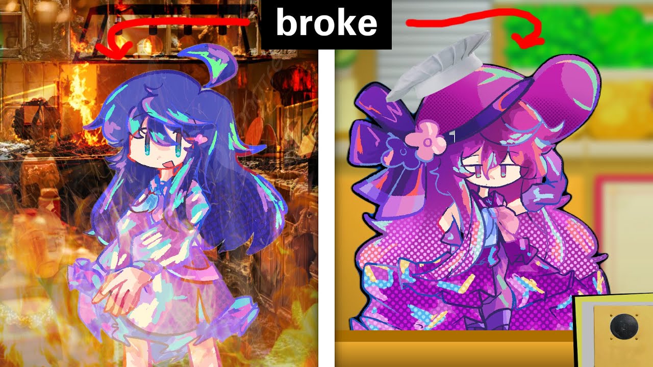 [vivid/stasis] Dawn and Tsuki are broke and need to get jobs