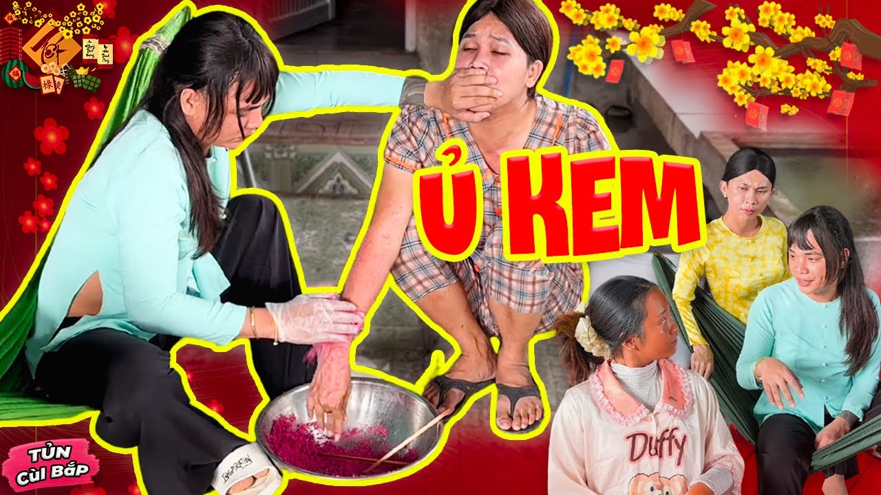 HÀI TẾT 2026 - Má Con Thúy Liễu Tích Cực Chăm Da, Tết Này Phải Trắng Nhất Xóm  | Tủn Cùi Bắp