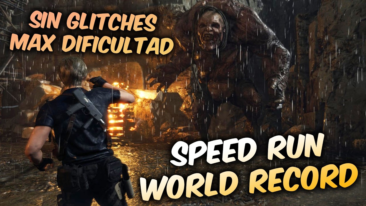 Los TRUCOS del MEJOR SPEED RUN RECORD MUNDIAL de RESIDENT EVIL 4 REMAKE