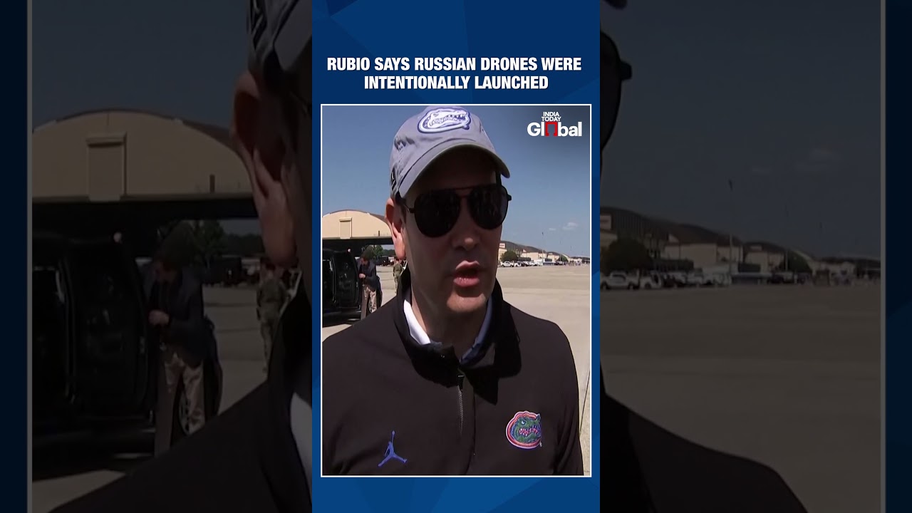 Rubio Labels Russian Drone Over Poland Unacceptable, U.S. Seeks Facts With NATO Allies | #shorts