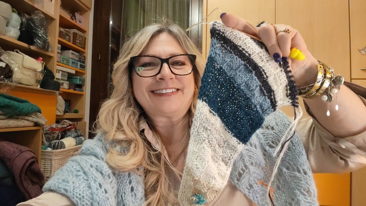 🐏🐑 Scialle delle  temperature di @nadiabuc-fattoamano #vlog2026 ep. 2-26