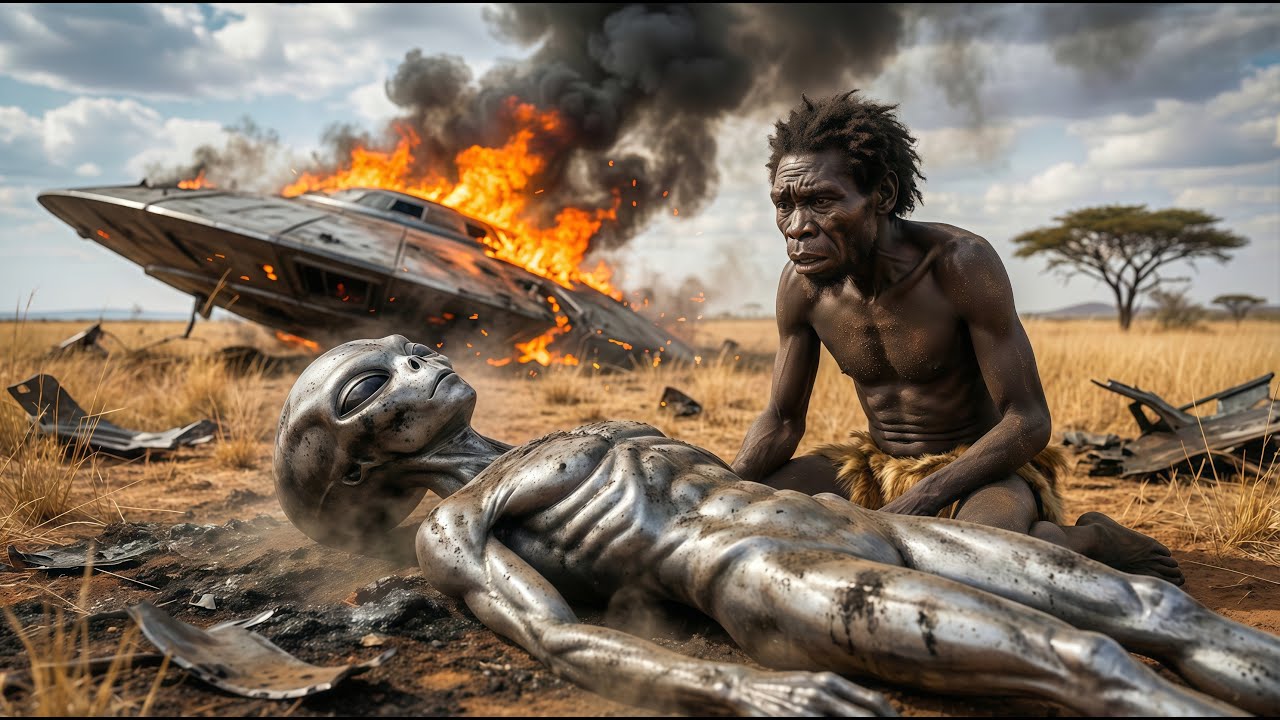Prehistoric Survival Story | Alien Rescued After UFO Disaster