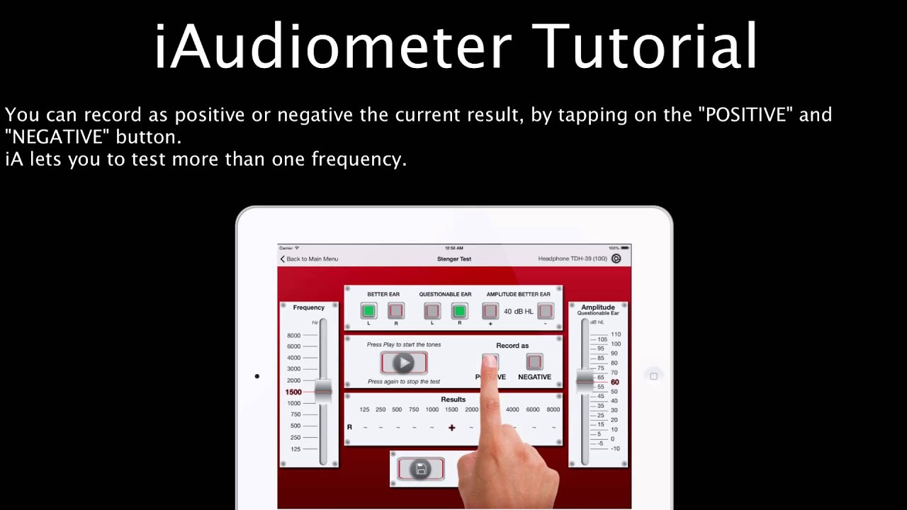 iA Video Tutorial - Stenger Test