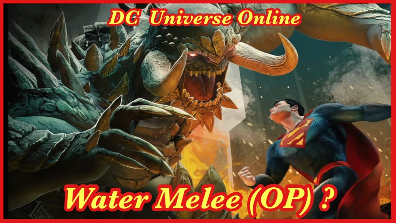 DCUO Is Water 🌊 OP Without Lasso .... 🤔