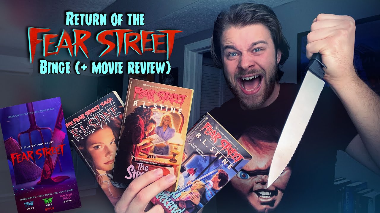 I Can't Stop Reading FEAR STREET! (+ Netflix Movie Review) // VLOG
