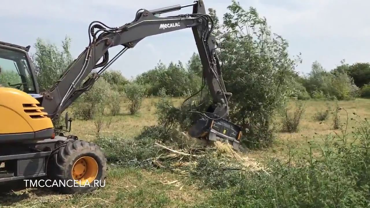 Мульчер на экскаваторы массой от 5 до 12 тонн
