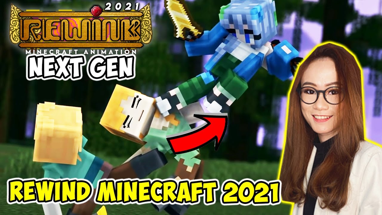 REACTION MINECRAFT REWIND NEXT GEN 2021! KALAH KAN HEROBRINE