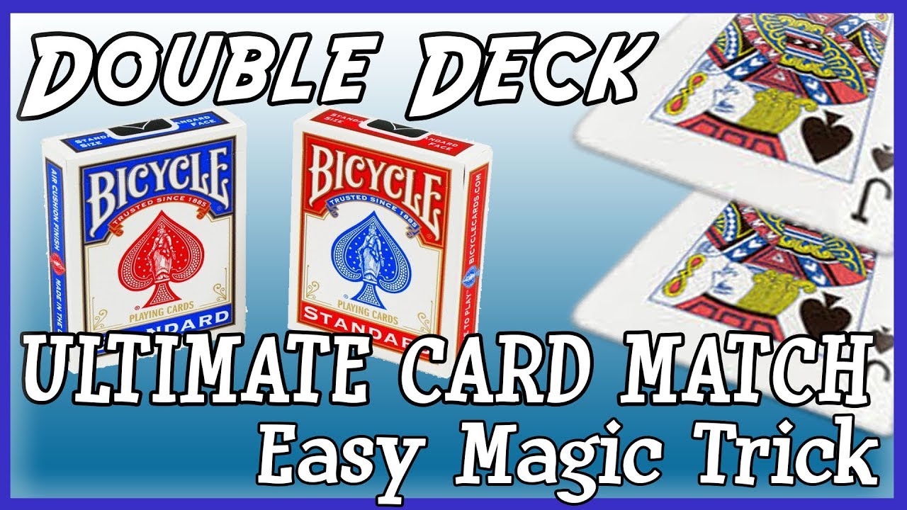 Impossible Double Deck Card Prediction | Card at Any Number - Easy Magic trick