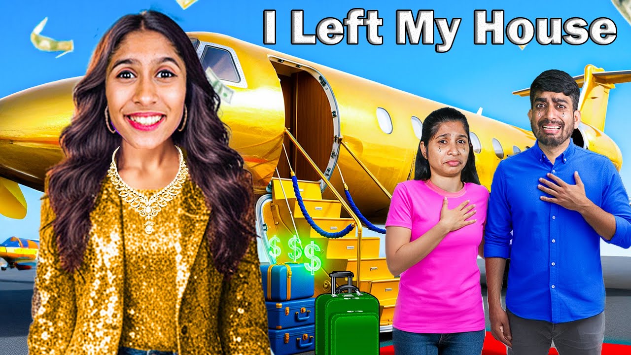 I Left My Home Forever | Living in a Luxurious Crazy House