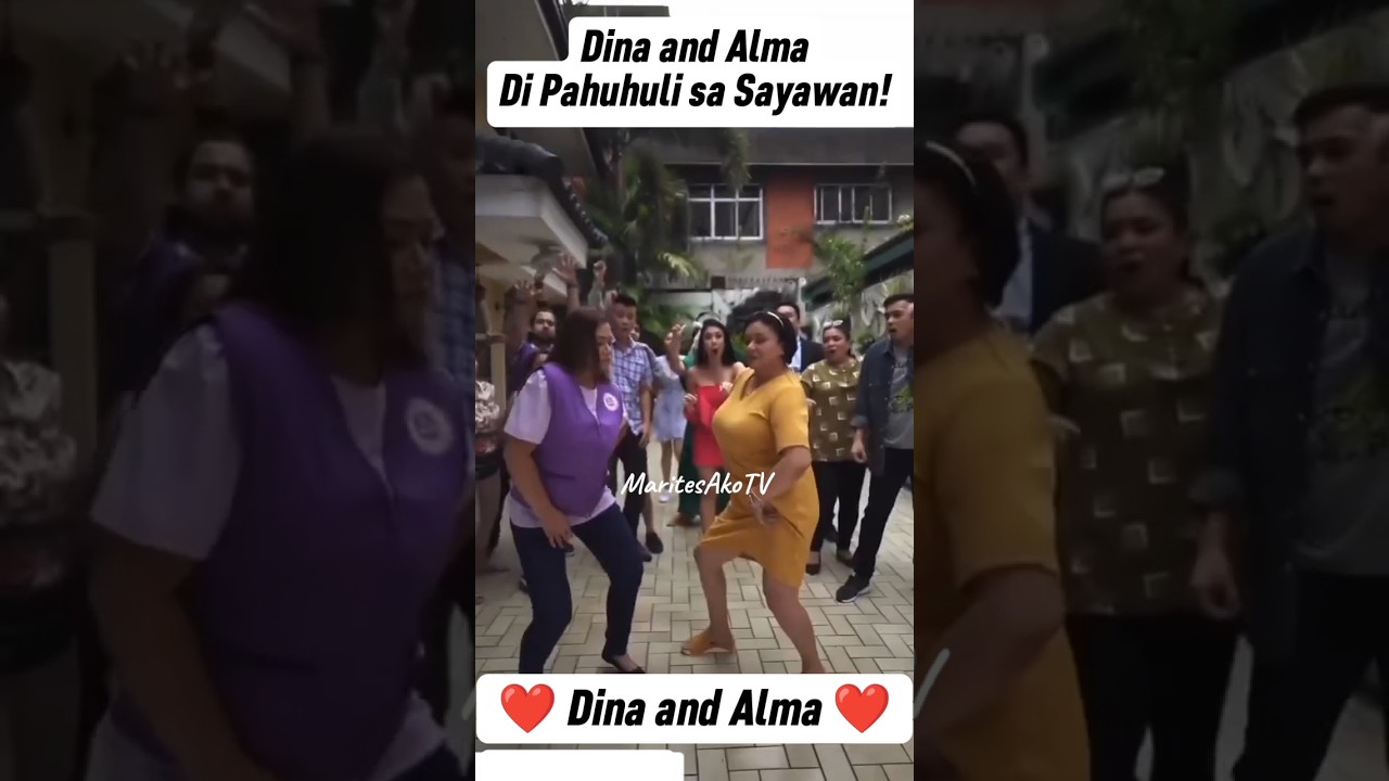 OMG! DINA BONNEVIE AT ALMA MORENO DI-PAHUHULI SA SAYAWAN!❤️ #dinabonnevie #almamoreno #shorts