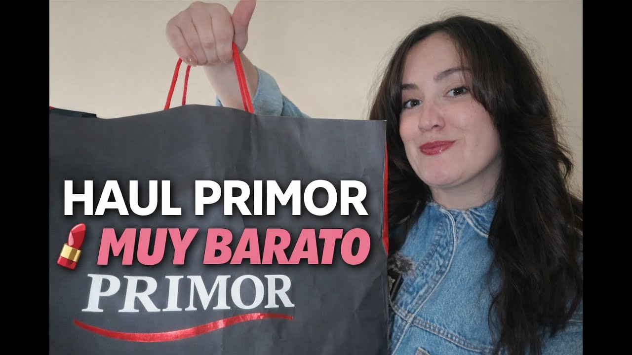 HAUL PRIMOR 💄 maquillaje, skincare y cuidado corporal BARATO | merece la pena?