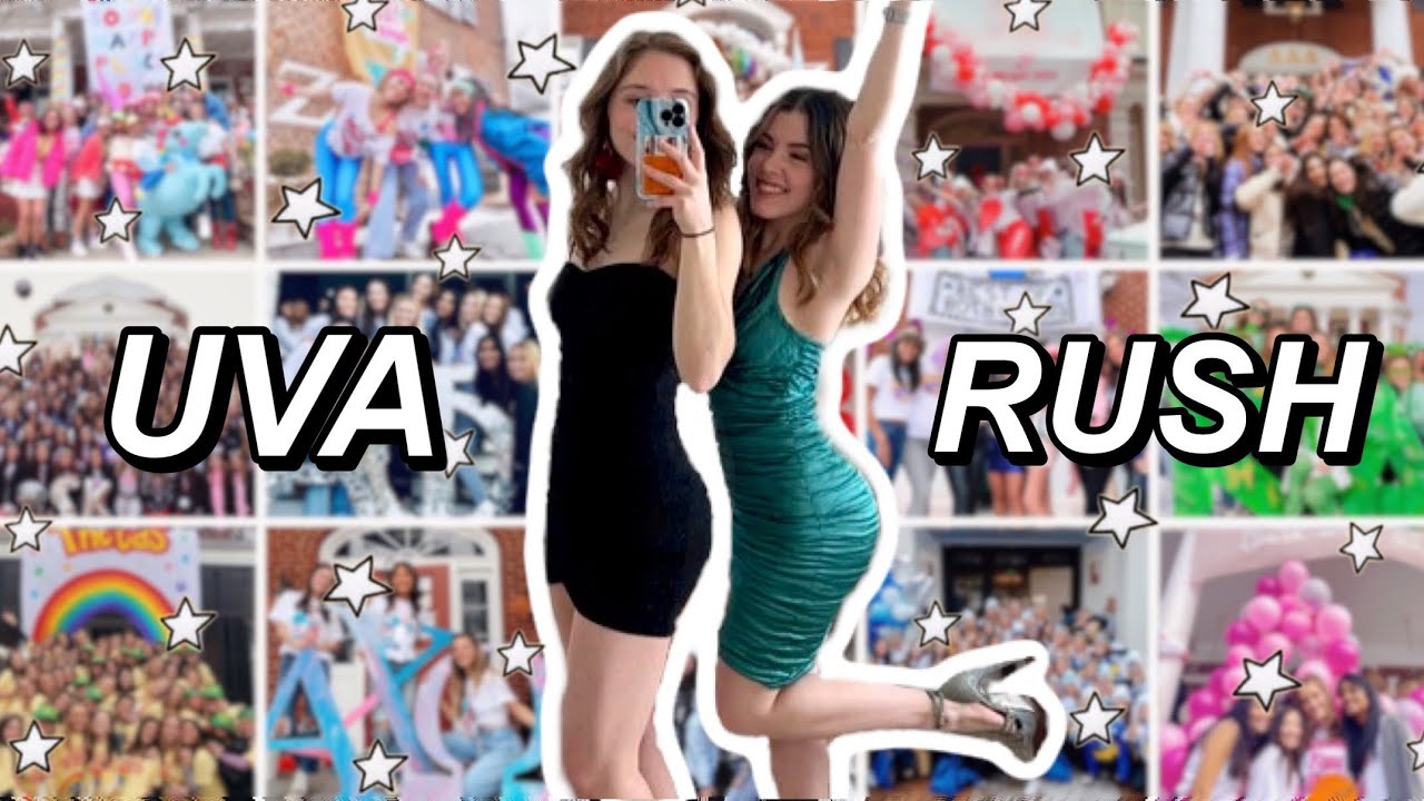 UVA SORORITY RUSH VLOG *extremely honest* (I may have cried a lot lol)