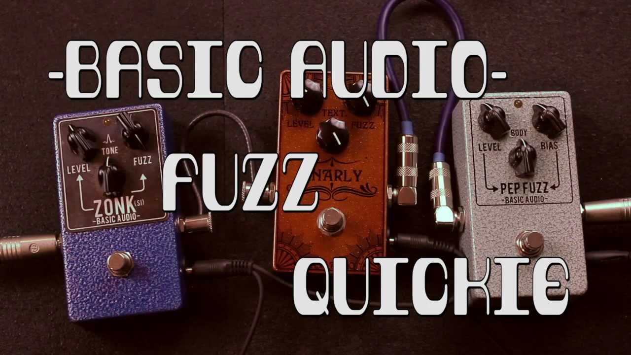Basic Audio Fuzz Quickie
