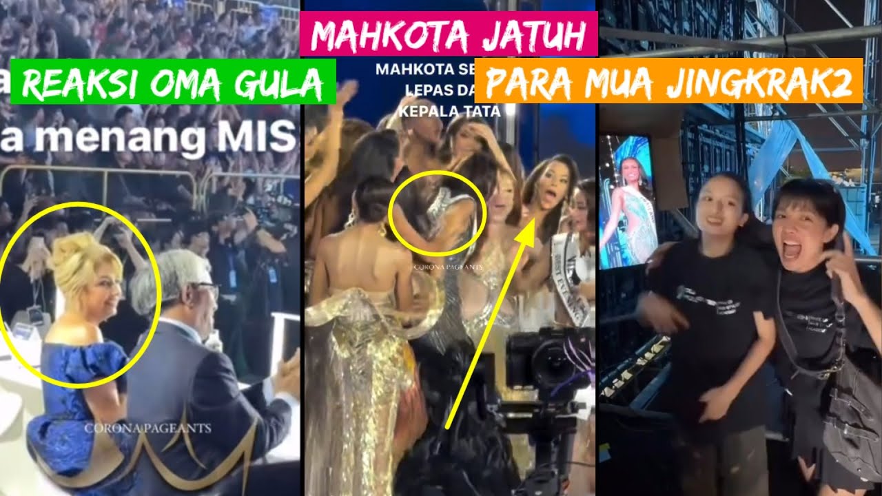 MAHKOTA COSMO TERJATUH..(YANG TAK TERSOROT) Kamera Final Miss Cosmo International 2024