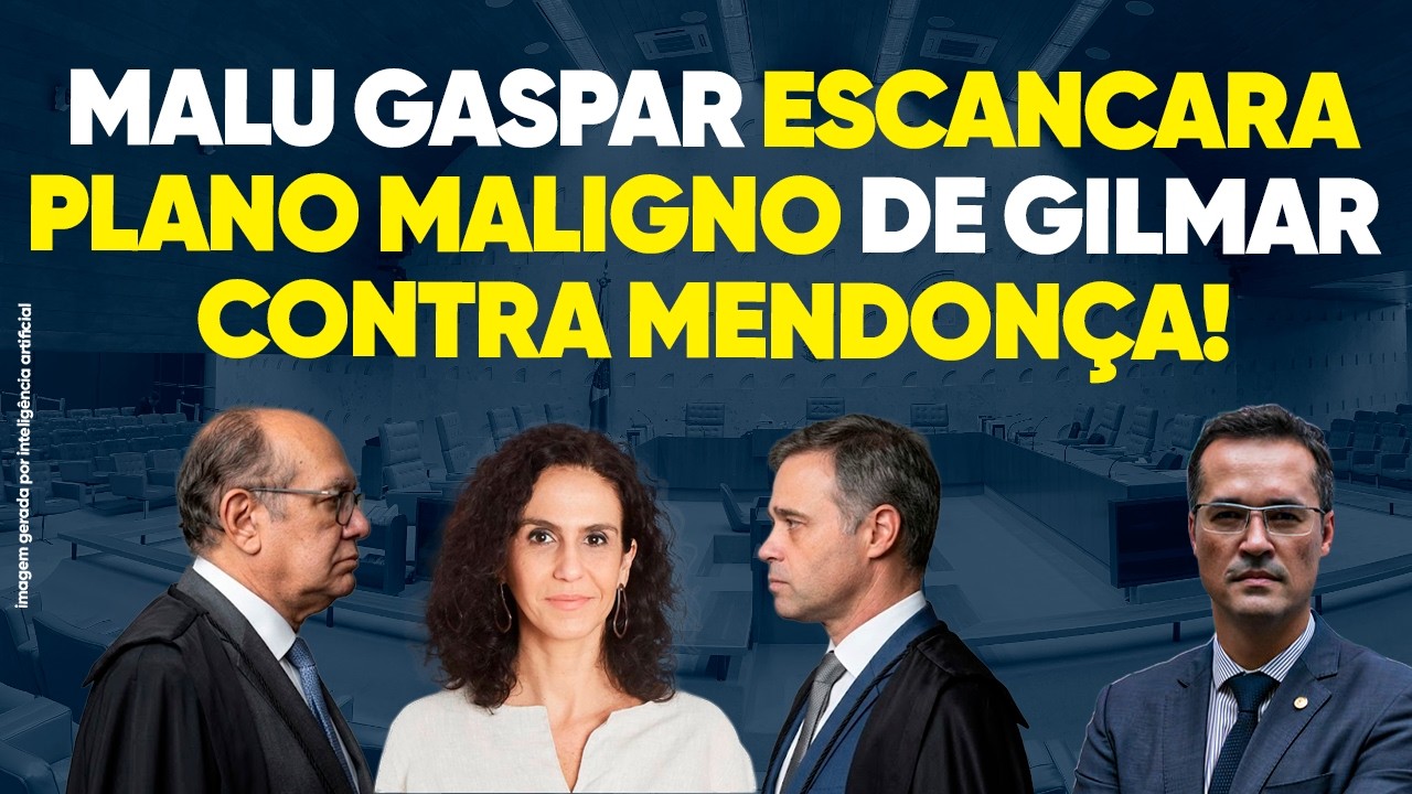 Malu Gaspar N&atilde;o Perdoa e Massacra Gilmar: Veja!