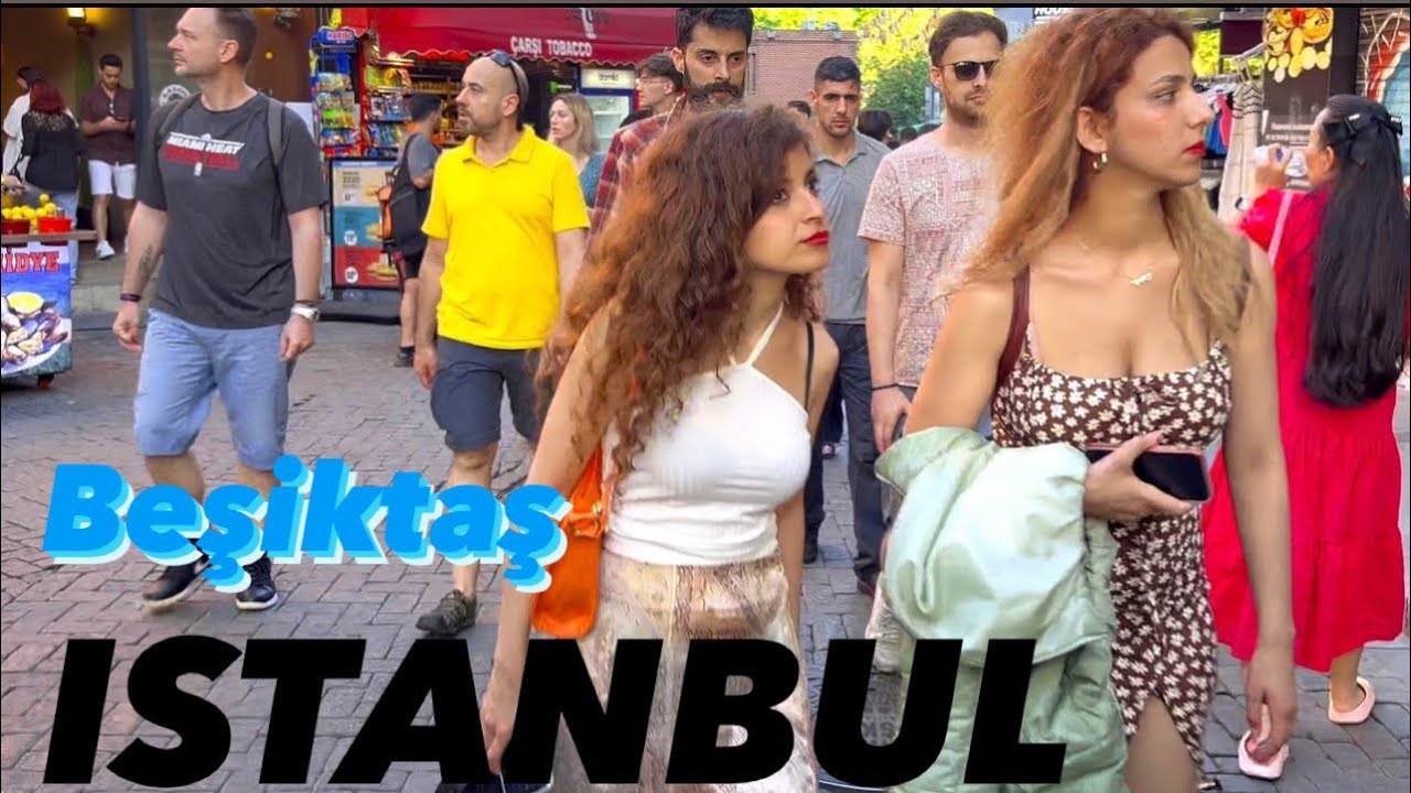 Besiktas Walking | Istanbul 2023 Besiktas Walking Tour | 4K UHD 60fps