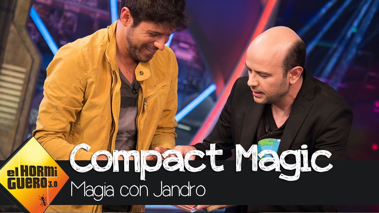 Jandro ha creado una magia especial y única utilizando el CD de Pablo López - El Hormiguero 3.0