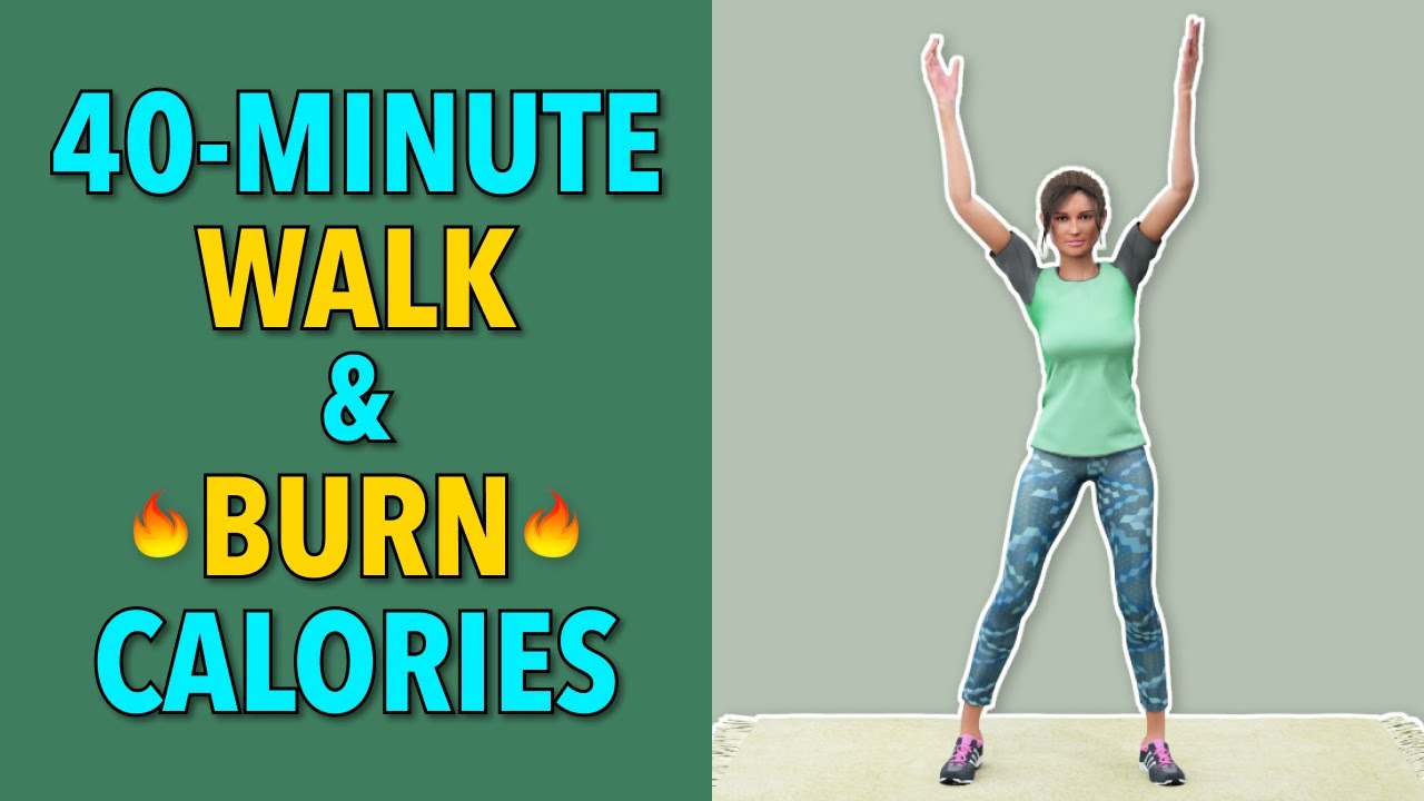 40-Minute Power Walk - Calorie-Burning Walking Workout