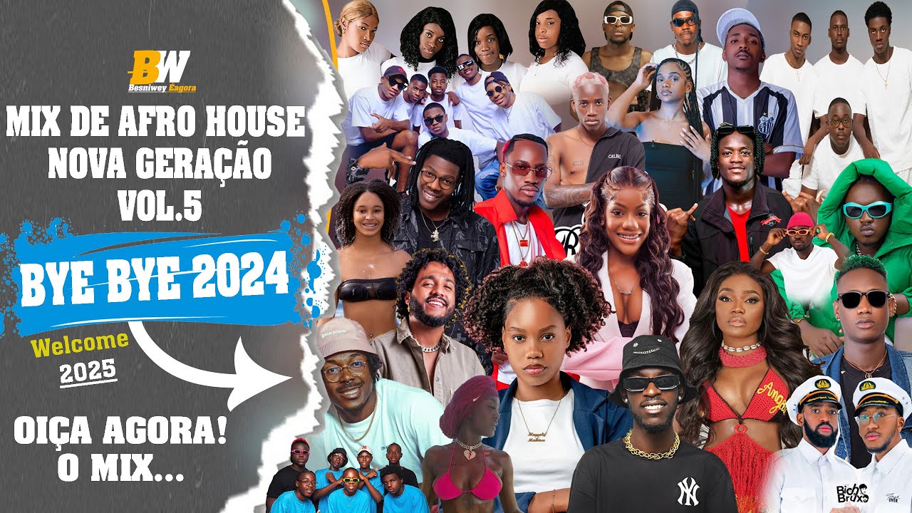 O Melhor Mix De Afro House Em Angola Vol.5 (Bye Bye 2024) 25min De Kuyuyu [Prod. @besniweyeagora]
