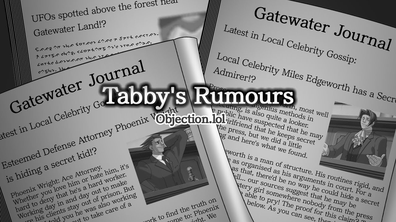 Tabby’s Rumours - Ace Attorney Objection.lol