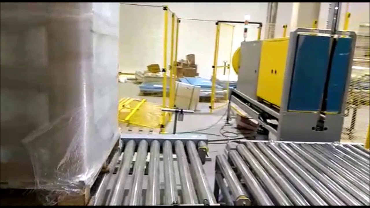 NIDO Fully Automatic Pallet Wrapping & Strapping Machine - Online