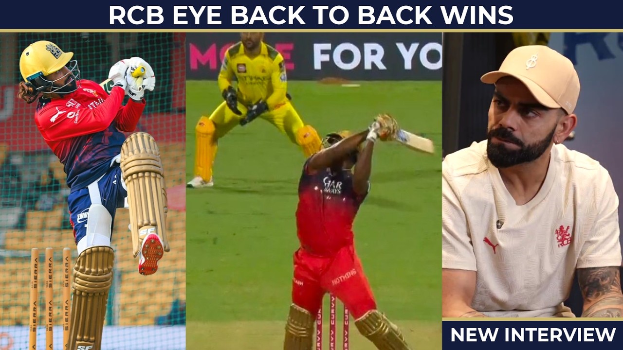 RCB Clear Favourites Against Struggling CSK at Chinnaswamy | Playing 11, pitch, weather