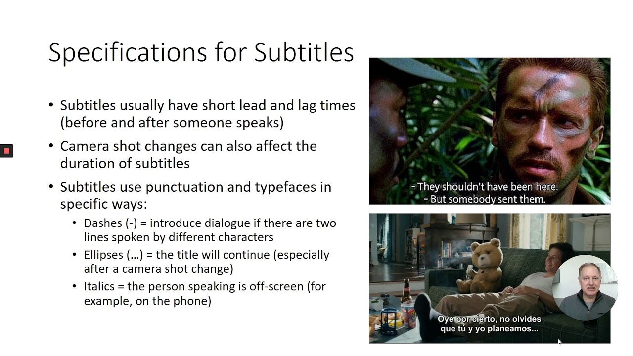 Subtitling Basics