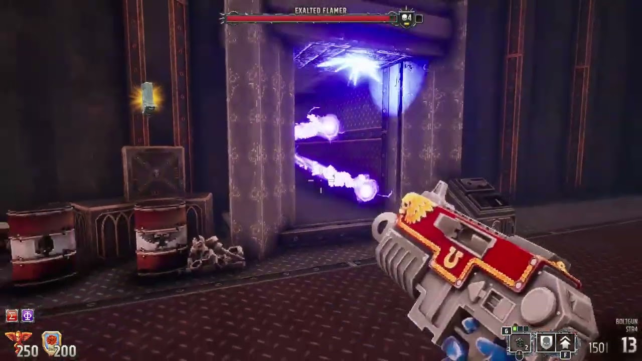 Warhammer 40k Boltgun - CH3 M6 Death Is Honour - No Deaths Exterminatus Difficulty