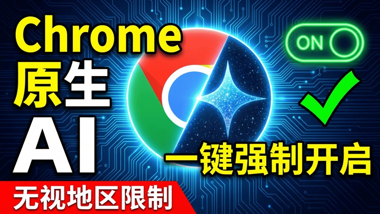 你不知道的Chrome隐藏功能：内嵌Gemini模型完全解锁！网页总结+任意复制，从此告别插件❌