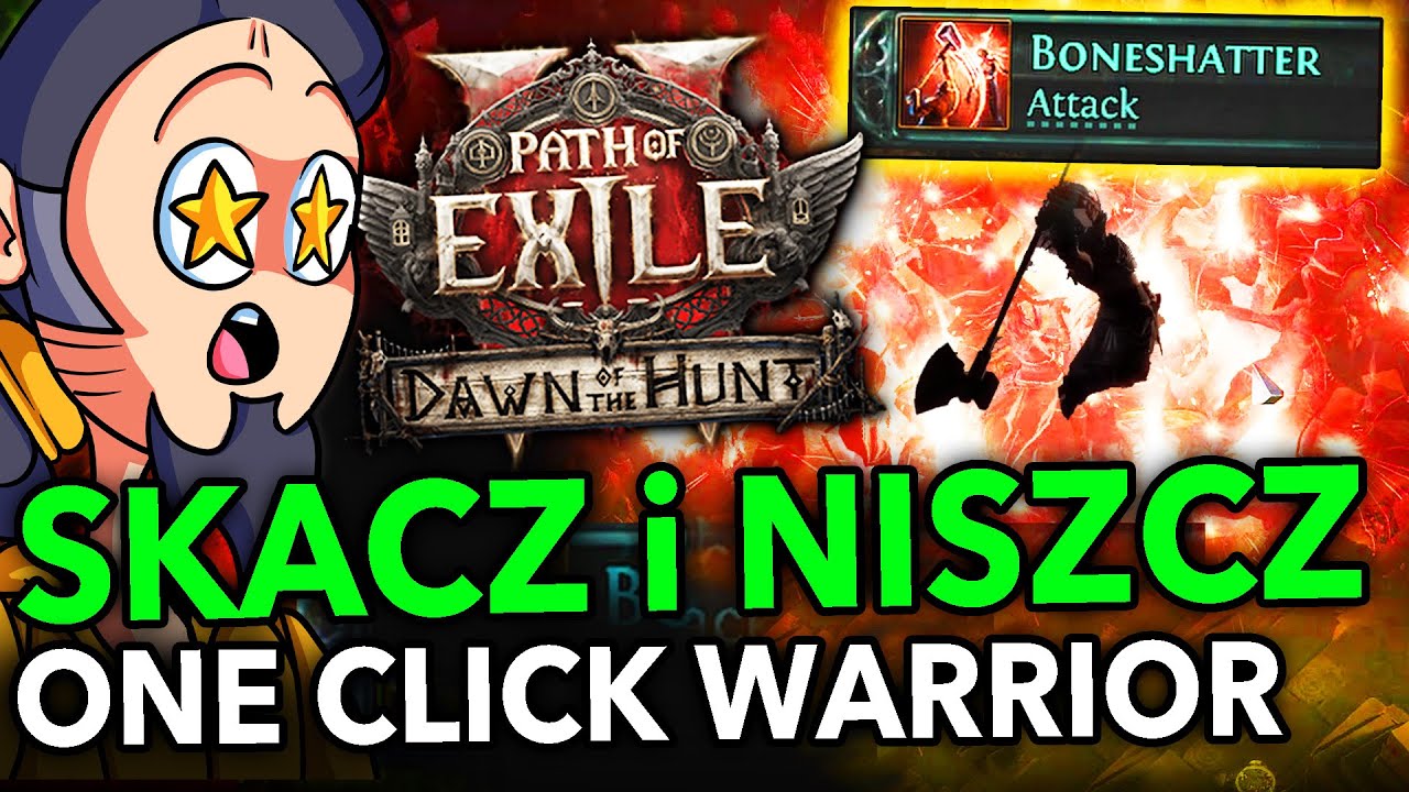 SKACZ i CZYŚĆ! META BUILD Leap & Boneshatter Smith of Kitava w Path of Exile 2 - PORADNIK od A do Z