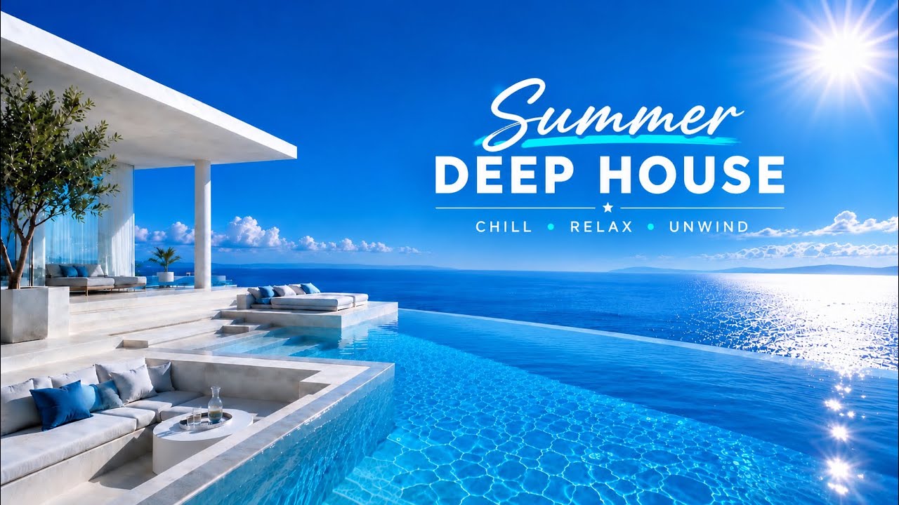 LIVE 24/7 Summer Deep House 2026 | Luxury Ocean Lounge Music for Relaxation and Poolside Vibes