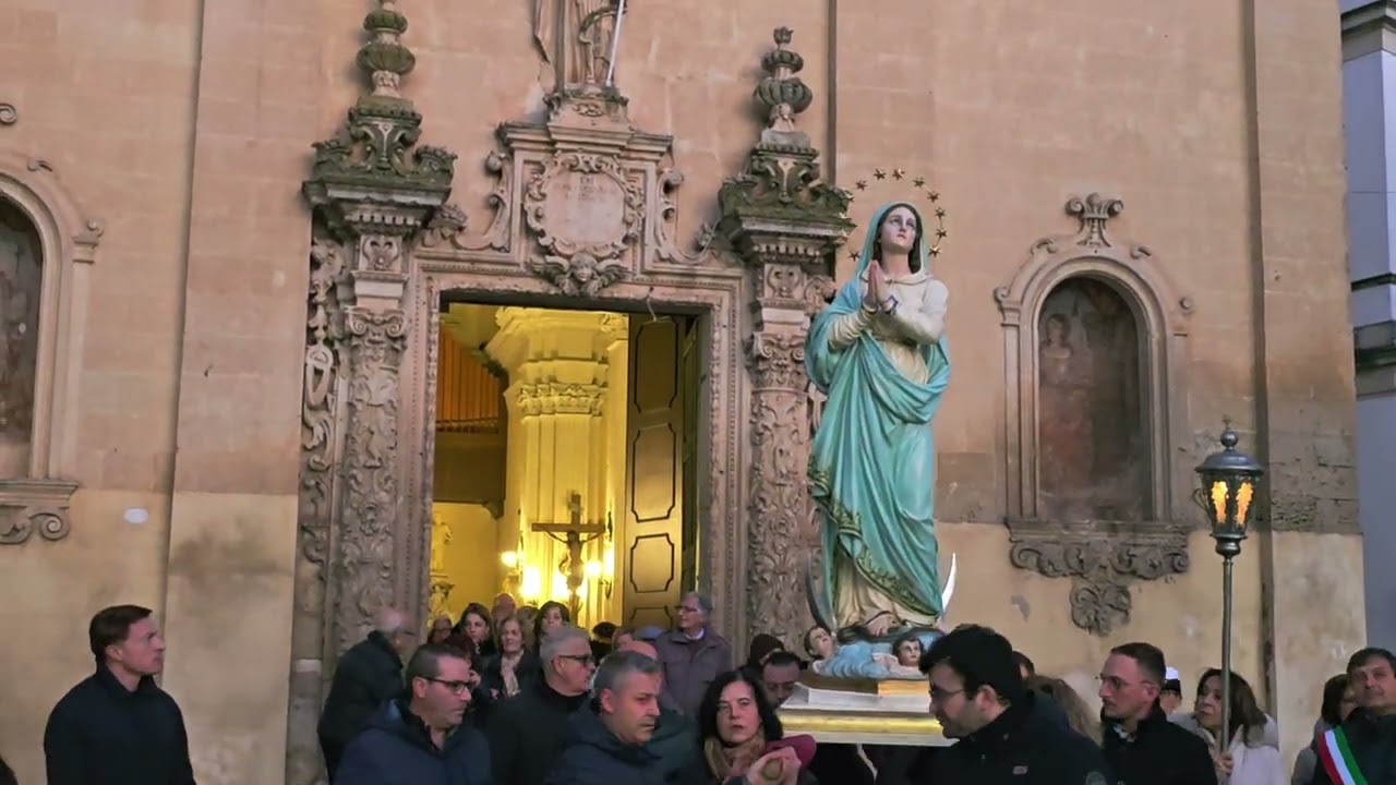 Calimera (Le) avvio processione Madonna Immacolata 8 dicembre 2025