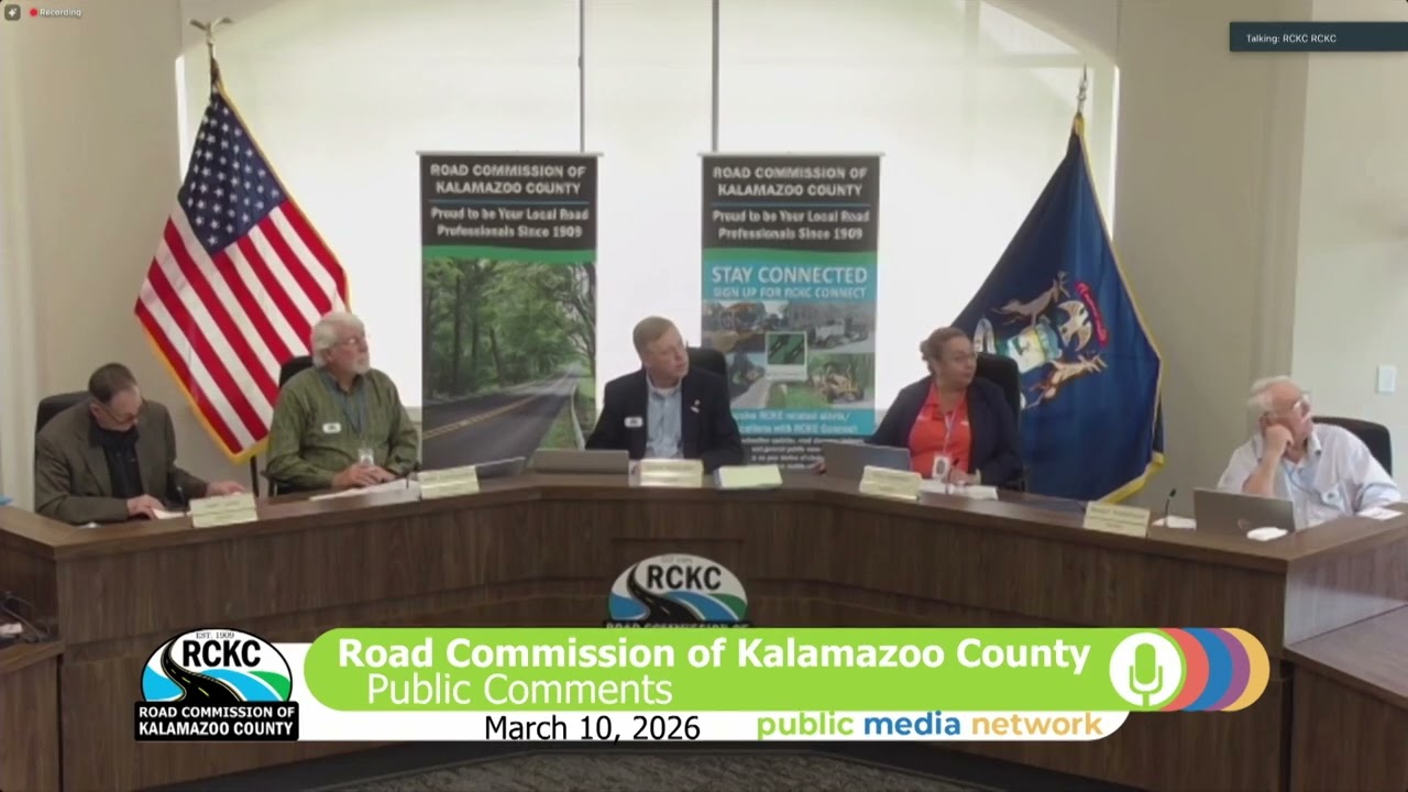 Road Commission of Kalamazoo County - March 10, 2026 Board of County Road Commissioners Meeting