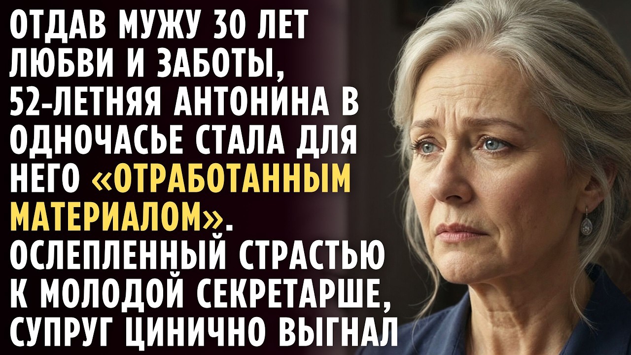 Муж выгнал жену ради молодой, но судьба жестоко наказала предателя. Рассказ трогает до слёз. История