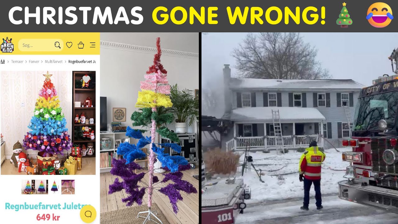 Christmas Fails That Ruined the Holiday in the Funniest Way Possible 🎄😂