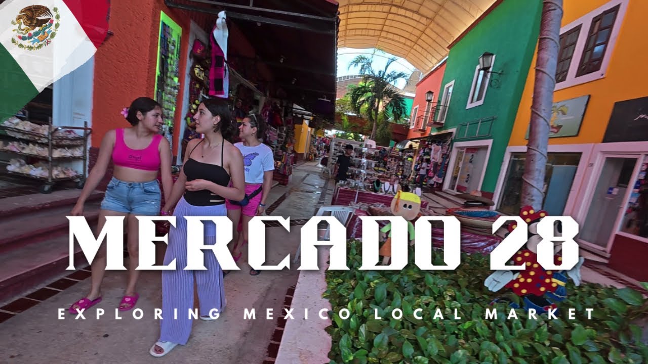 I found out What’s Inside Cancun’s Local Market 🇲🇽 | Mercado 28, Mexico