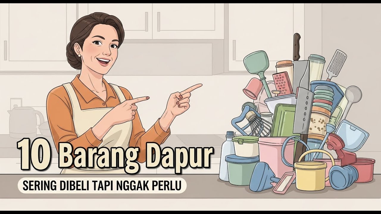 10 Barang Dapur yang Sering Dibeli Tapi Sebenarnya Tidak Perlu