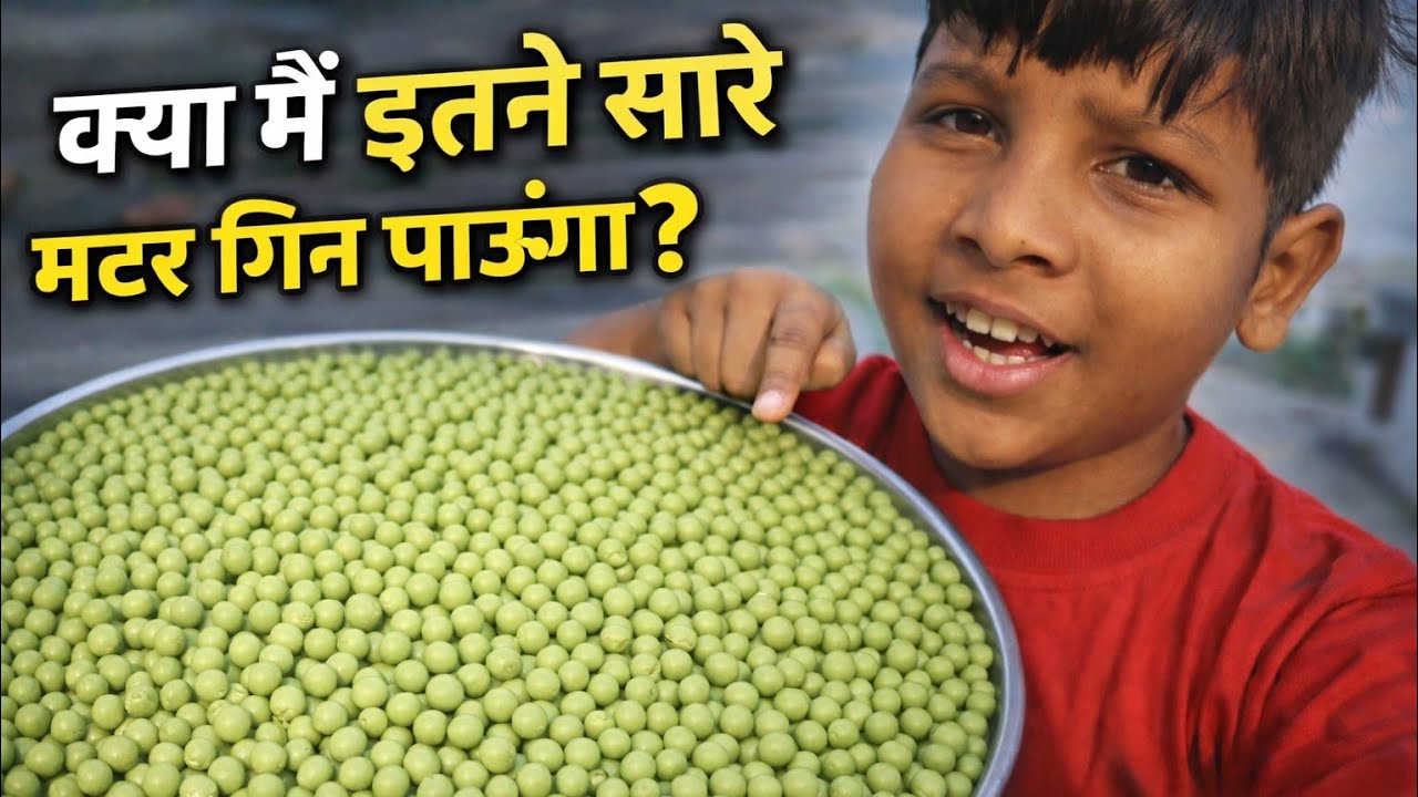 Kya hum itne sare matar gin payenge..😱🤔 #dailyvlog #365dayschallenge 