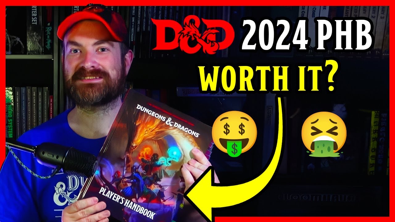 Стоит ли покупать *НОВОЕ* руководство игрока D&D 2024 года? #dnd #dnd2024