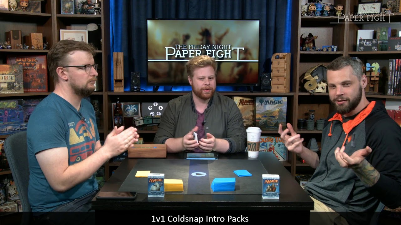 Friday Night Paper Fight — Coldsnap Starter Decks
