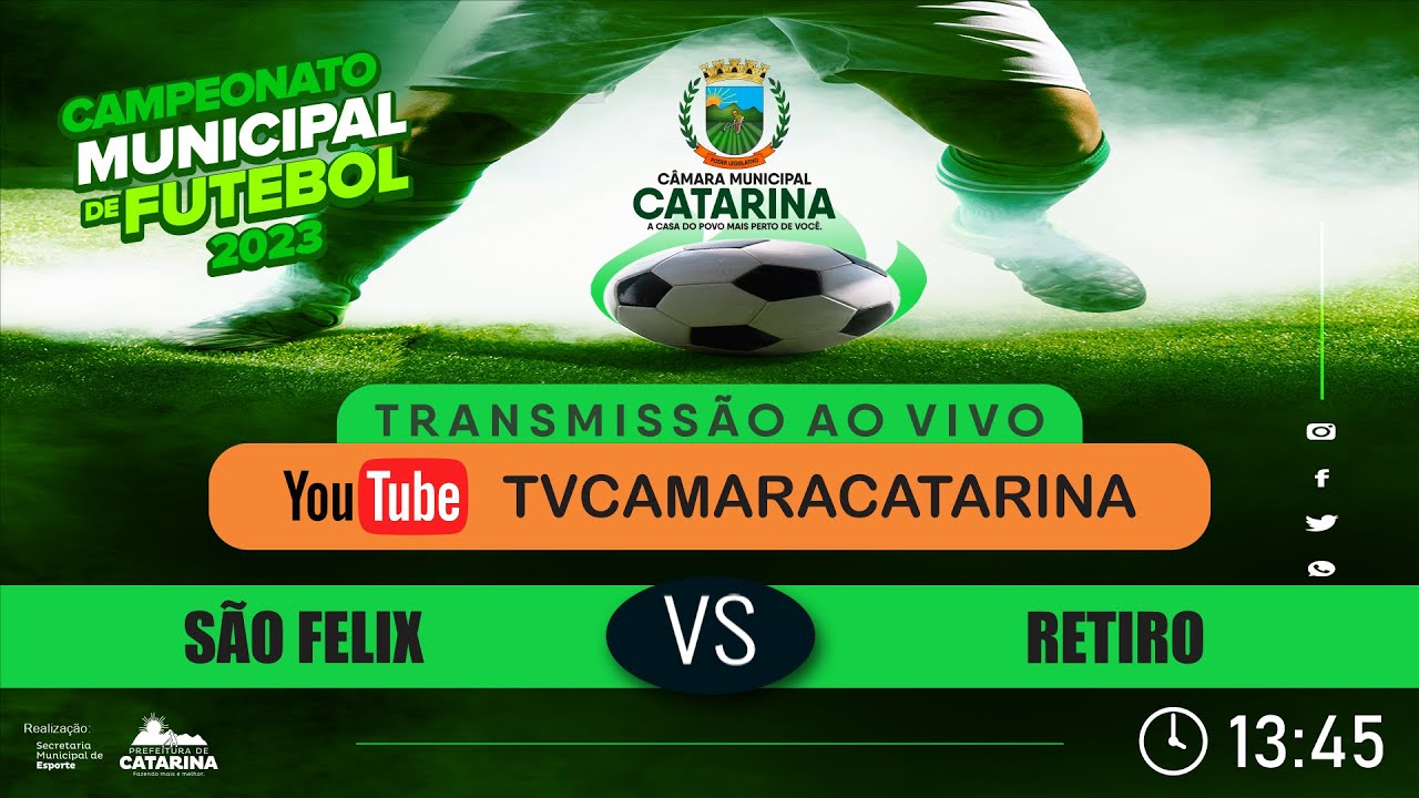 CAMPEONATO CATARINENSES: RETIRO X SÃO FÉLIX