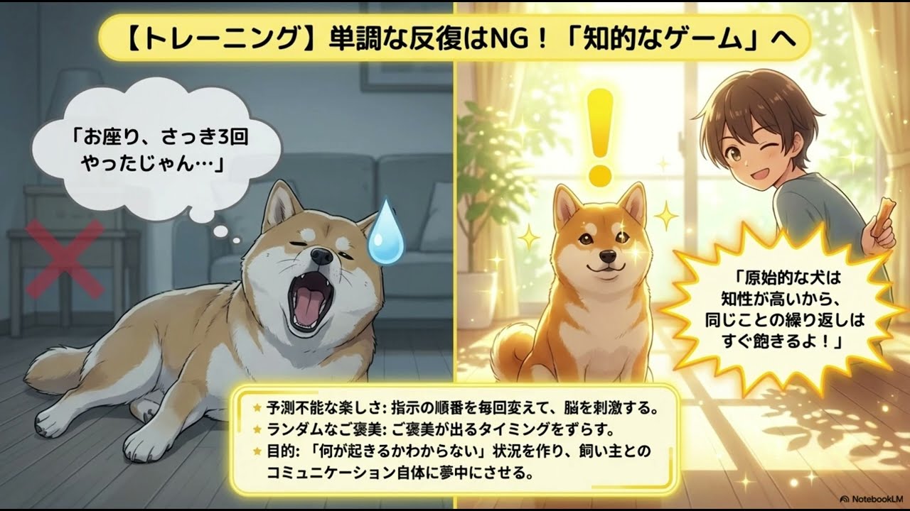 【原始的】な犬の困った行動は生存戦略