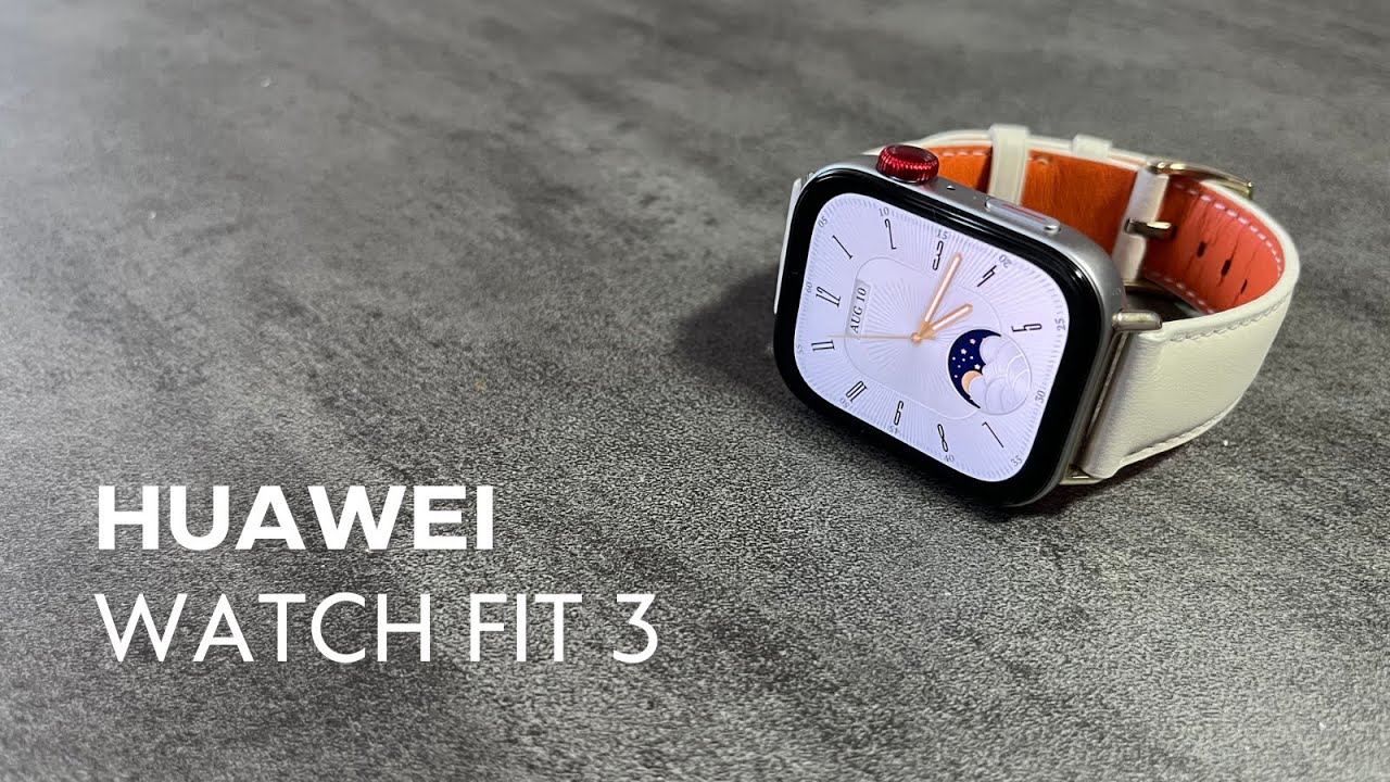 Huawei Watch Fit 3 Unboxing and Testing - ASMR