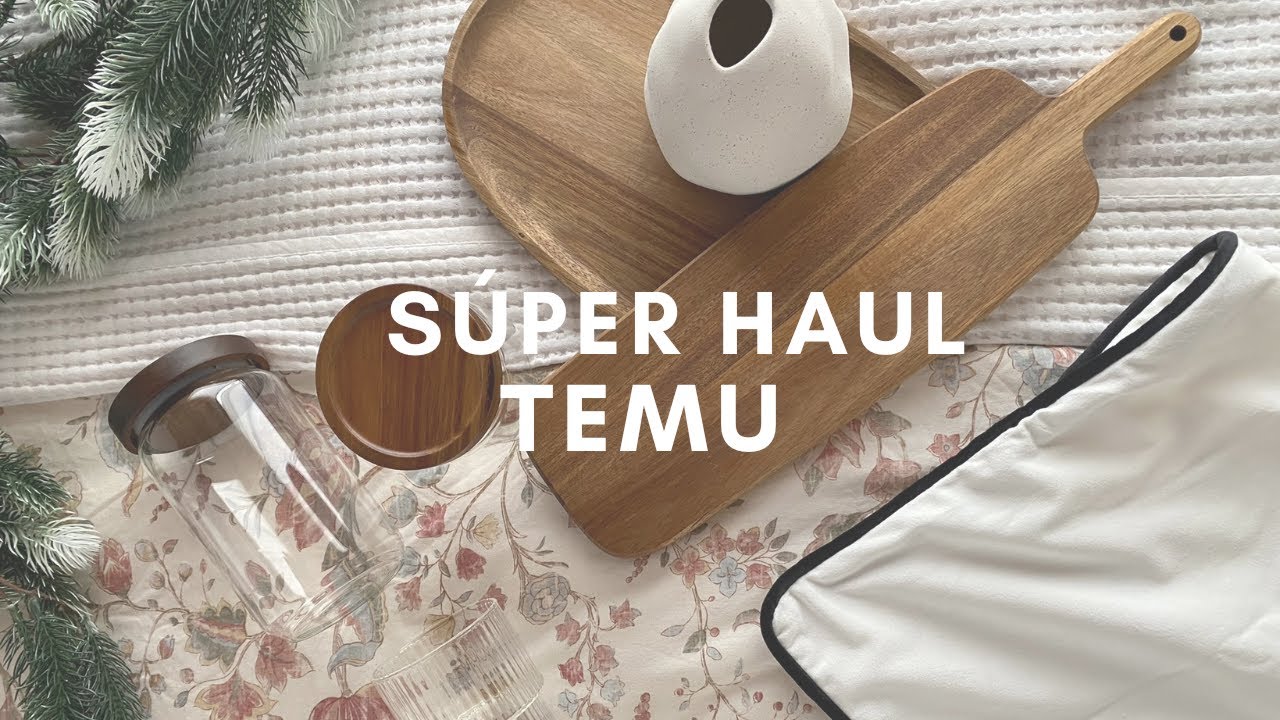 SÚPER HAUL TEMU DECO + ORDEN❗️