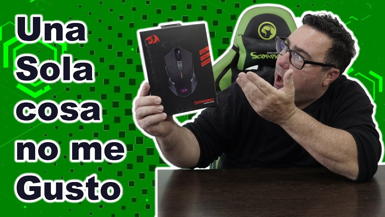 Redragon Centrophorus M601 rgb   Un muy barato mouse gamer